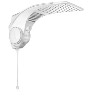 Chuveiro Elétrico Duo Shower Quadra Turbo Eletrônico 7500w 220v Branco