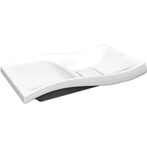 Cuba Retangular de Apoio 65,5x38cm Branca